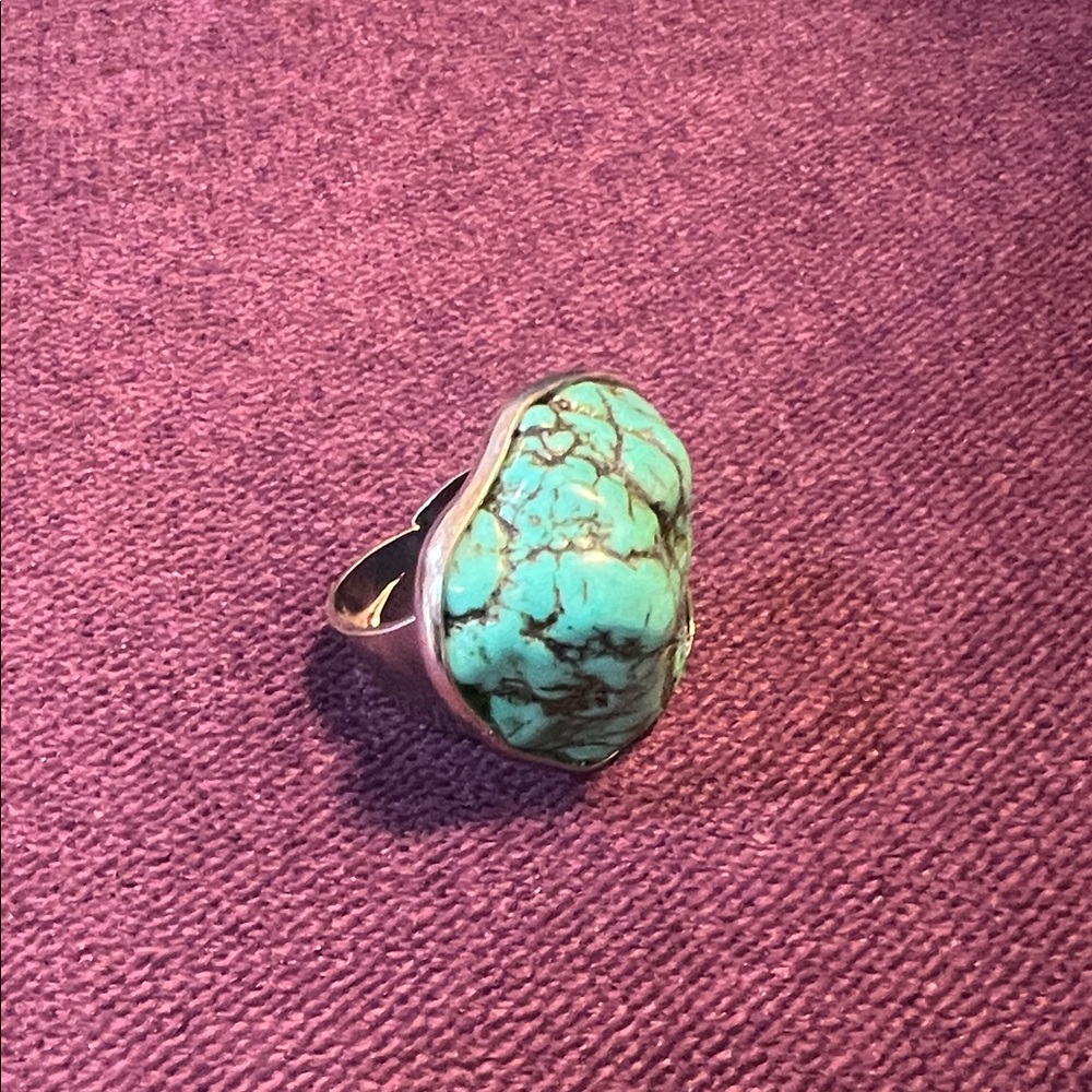 Turquoise Silver Ring